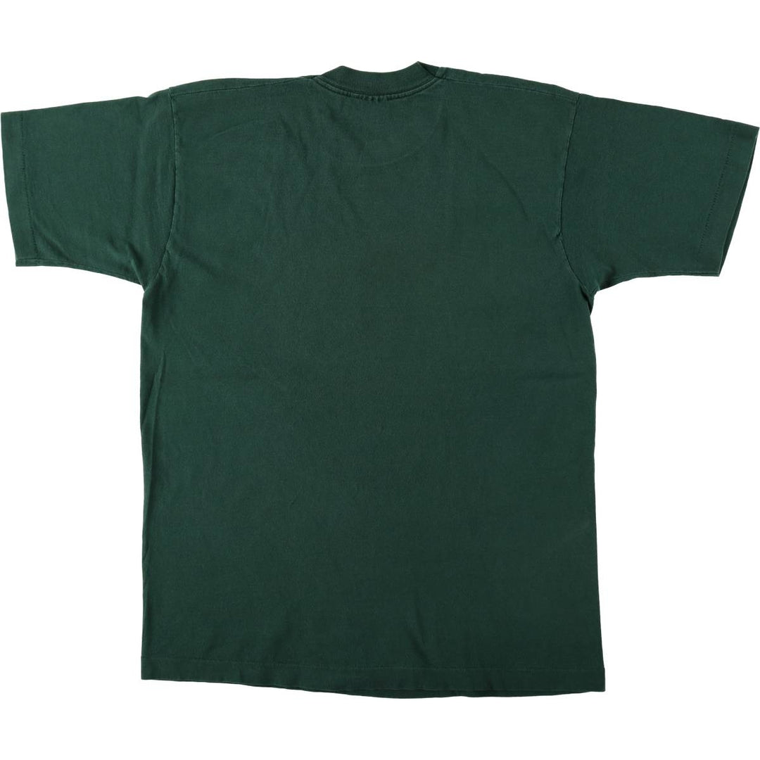 90'S Fruit of the Loom THE BOSTON LOBSTER POUND Print T-Shirt, Made in USA, Men's Size L (approx.) cotton green type Vintage Second Hand