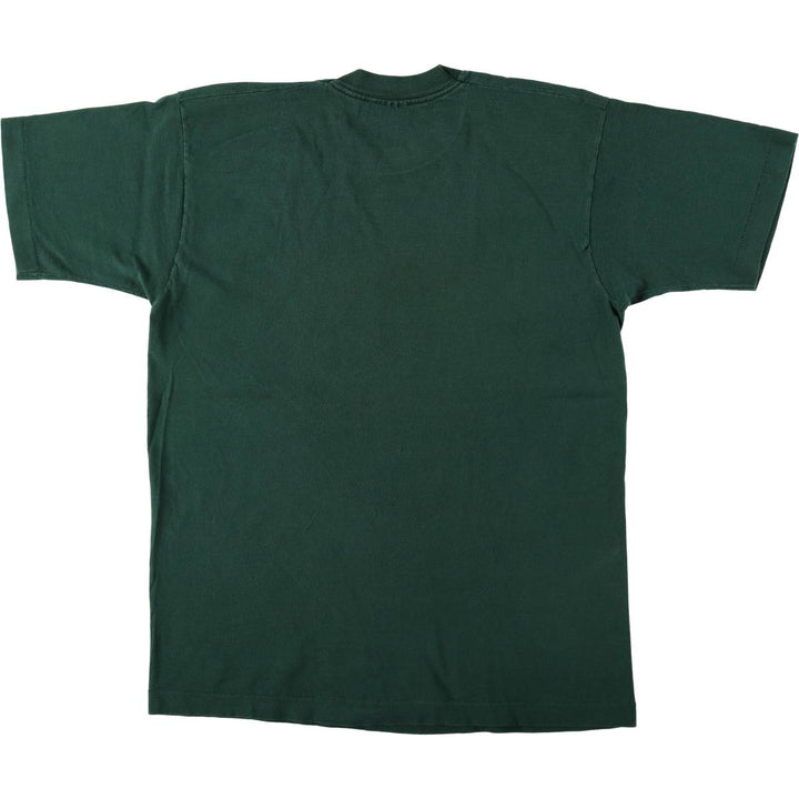 90'S Fruit of the Loom THE BOSTON LOBSTER POUND Print T-Shirt, Made in USA, Men's Size L (approx.) cotton green type Vintage Second Hand