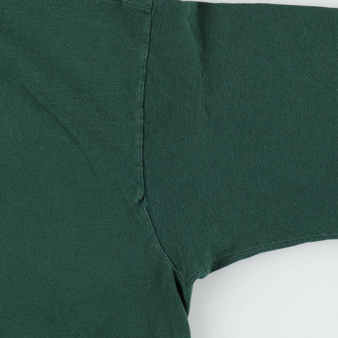 90'S Fruit of the Loom THE BOSTON LOBSTER POUND Print T-Shirt, Made in USA, Men's Size L (approx.) cotton green type Vintage Second Hand