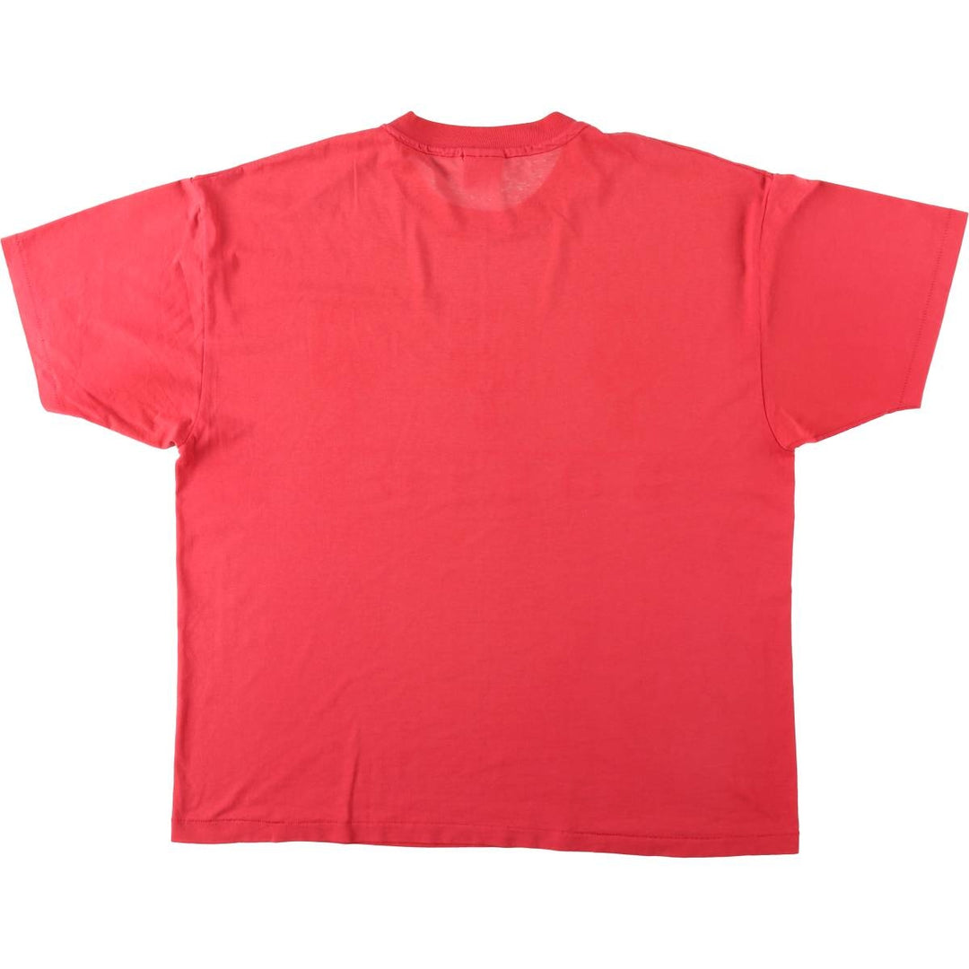 90'S Hanes HEAVYWEIGHT 50 cotton pink type Vintage Second Hand