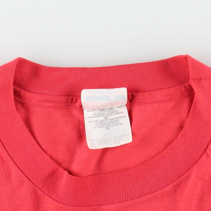 90'S Hanes HEAVYWEIGHT 50 cotton pink type Vintage Second Hand