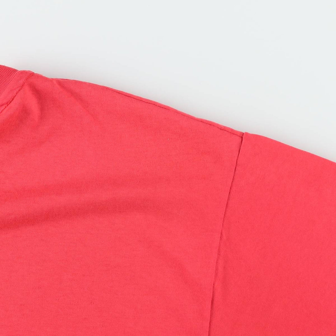 90'S Hanes HEAVYWEIGHT 50 cotton pink type Vintage Second Hand