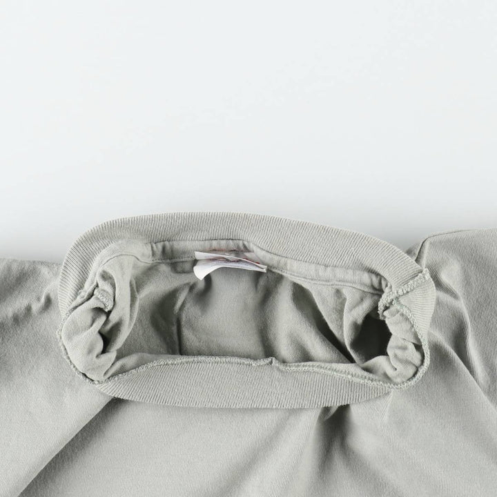 90'S Hanes Heavyweight Beverly Hills Print T-Shirt, Made in USA, Men's Size M (approx.), Vintage cotton Khaki type sage green Vintage Second Hand