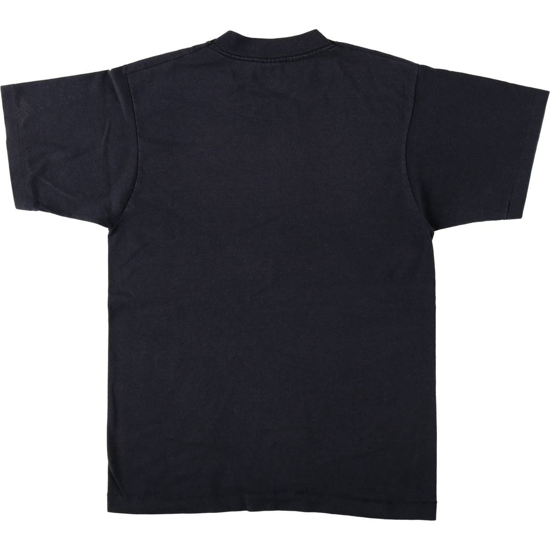 90'S Screen Stars Best Print T-Shirt, Made in Canada, Men's Size M (approx.), Vintage cotton black type Vintage Second Hand