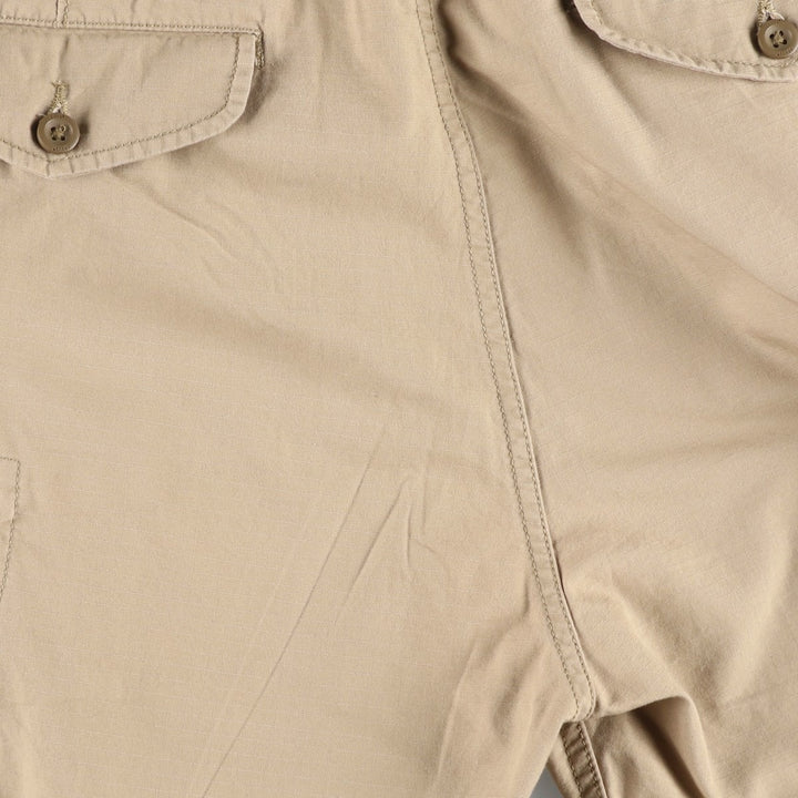 Levi's cargo shorts, men's size W32 (approx.) cotton Beige type Vintage Second Hand