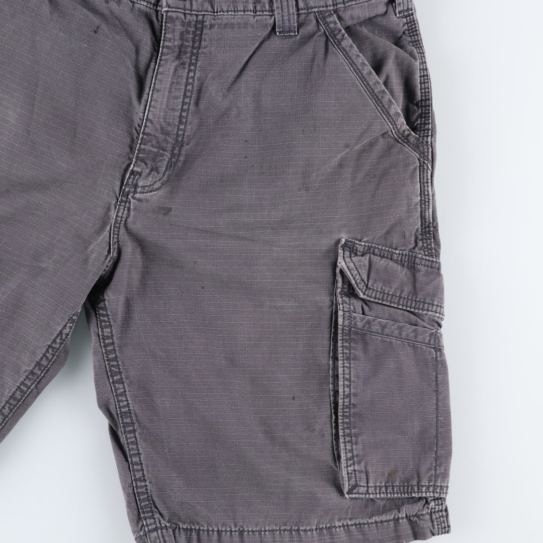 Carhartt Relaxed Fit Ripstop Cargo Shorts (Men's W36 equivalent) cotton gray type Vintage Second Hand
