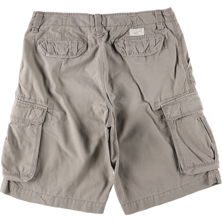 Ralph Lauren POLO by Ralph Lauren Ripstop Cargo Shorts, Men's Size W37 (approx.) cotton Beige type Vintage Second Hand