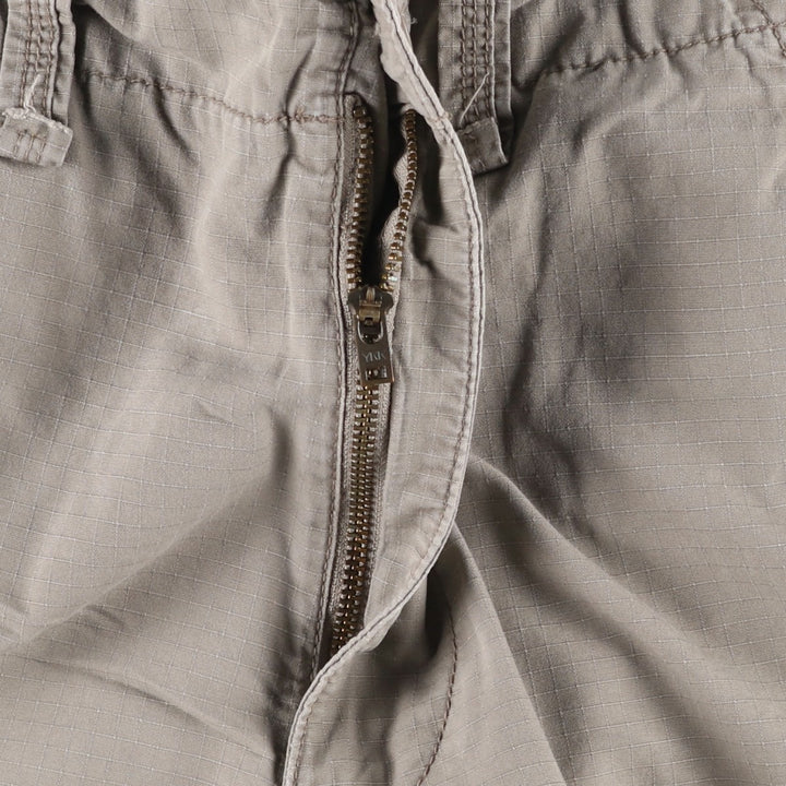 Ralph Lauren POLO by Ralph Lauren Ripstop Cargo Shorts, Men's Size W37 (approx.) cotton Beige type Vintage Second Hand