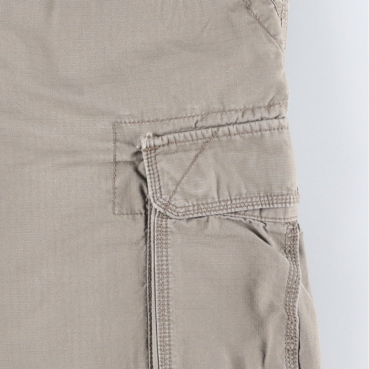 Ralph Lauren POLO by Ralph Lauren Ripstop Cargo Shorts, Men's Size W37 (approx.) cotton Beige type Vintage Second Hand