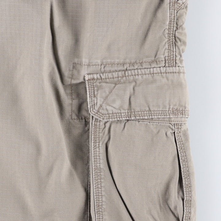 Ralph Lauren POLO by Ralph Lauren Ripstop Cargo Shorts, Men's Size W37 (approx.) cotton Beige type Vintage Second Hand