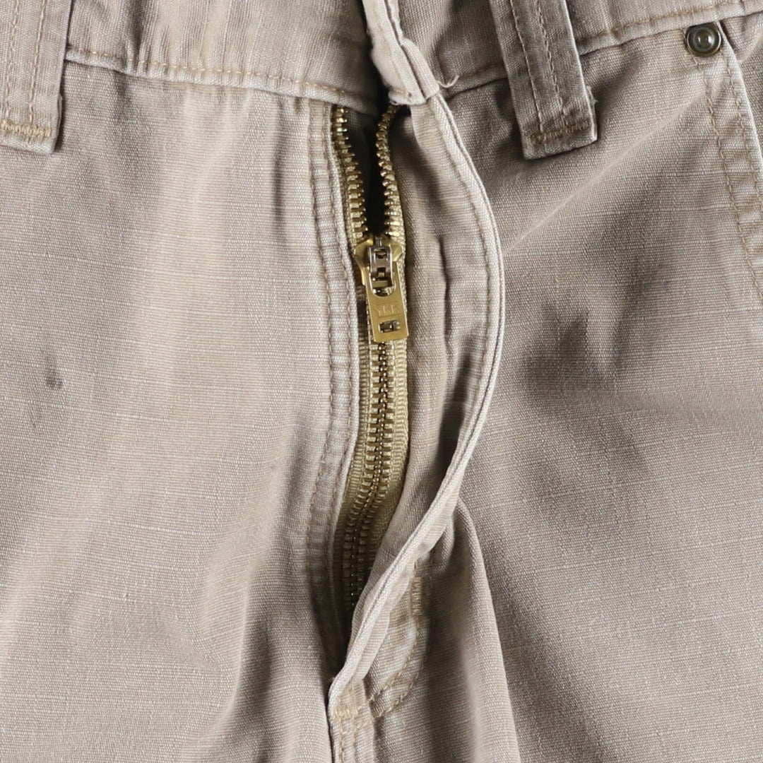 Carhartt Ripstop Cargo Shorts, Men's Size W34 (approx.) cotton Beige type Vintage Second Hand