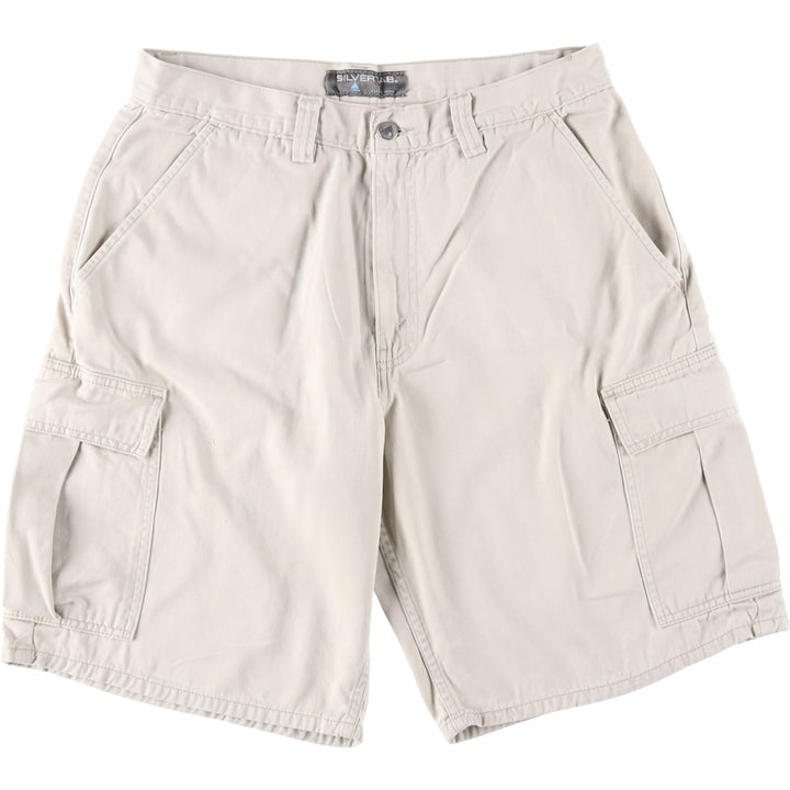 Levi's SILVER TAB Cargo Shorts, Men's Size W34 (approx.) cotton Beige type Vintage Second Hand