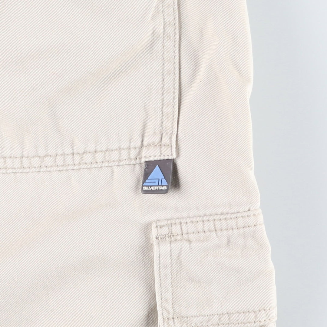 Levi's SILVER TAB Cargo Shorts, Men's Size W34 (approx.) cotton Beige type Vintage Second Hand