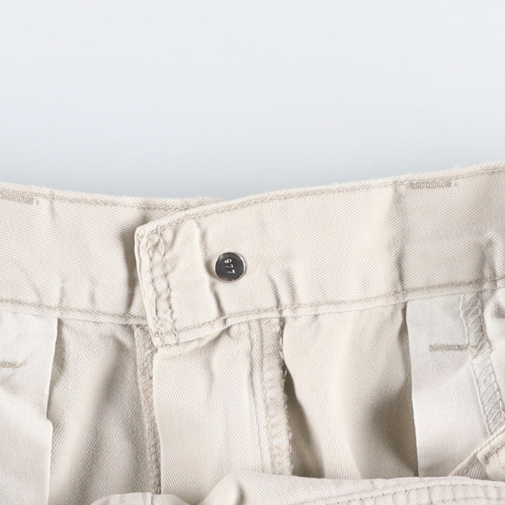 Levi's SILVER TAB Cargo Shorts, Men's Size W34 (approx.) cotton Beige type Vintage Second Hand