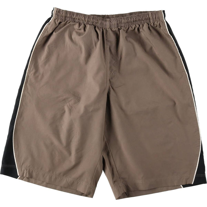 Nike swim shorts, men's size L (approx.), vintage. unclear Khaki type brown Vintage Second Hand
