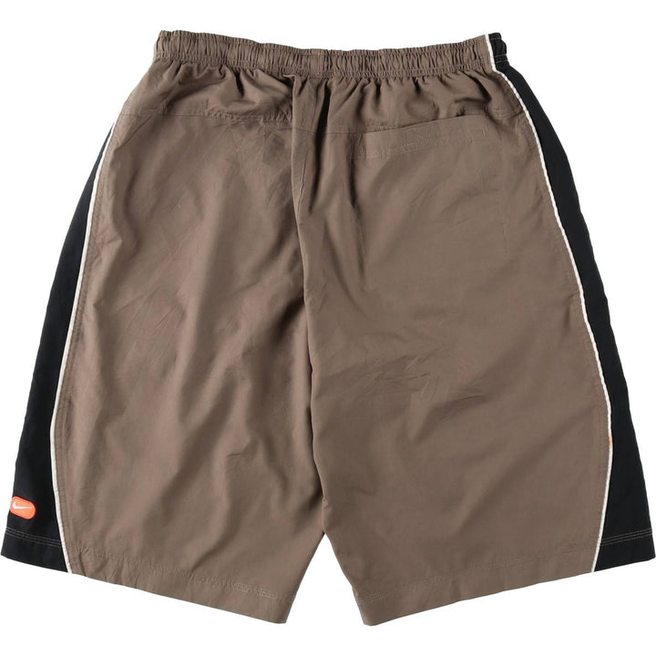 Nike swim shorts, men's size L (approx.), vintage. unclear Khaki type brown Vintage Second Hand