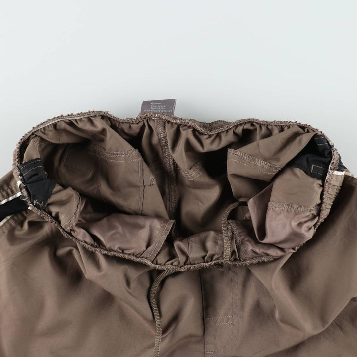 Nike swim shorts, men's size L (approx.), vintage. unclear Khaki type brown Vintage Second Hand