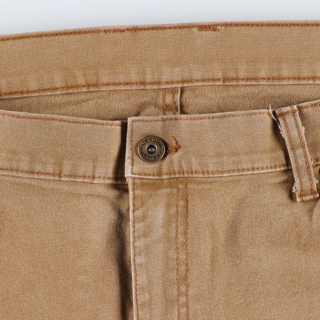 Dickies Duck Work Shorts, Men's, Size W38 cotton Beige type Vintage Second Hand
