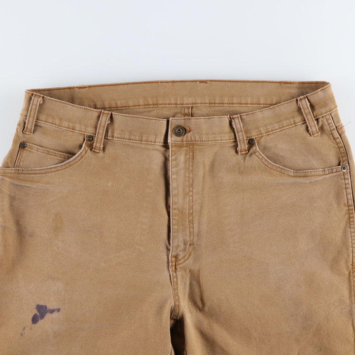 Dickies Duck Work Shorts, Men's, Size W38 cotton Beige type Vintage Second Hand