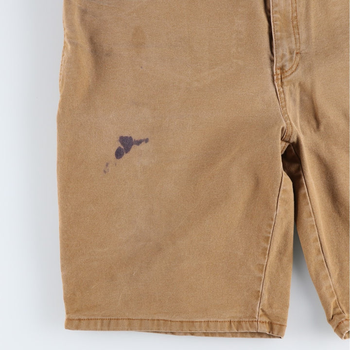 Dickies Duck Work Shorts, Men's, Size W38 cotton Beige type Vintage Second Hand