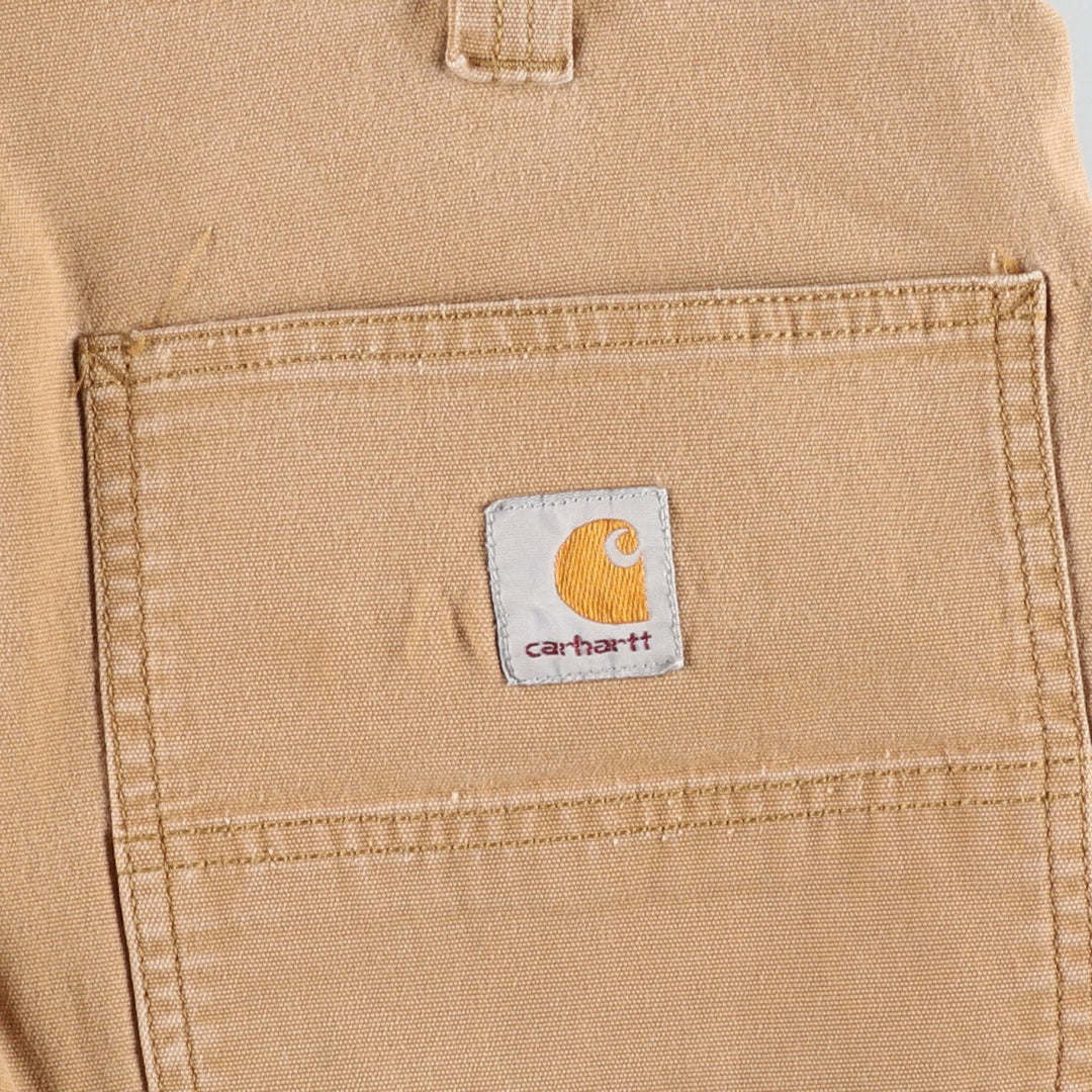 Carhartt Relaxed Fit Duck Painter Shorts, Shorts, Men's, W34 equivalent cotton Beige type Vintage Second Hand