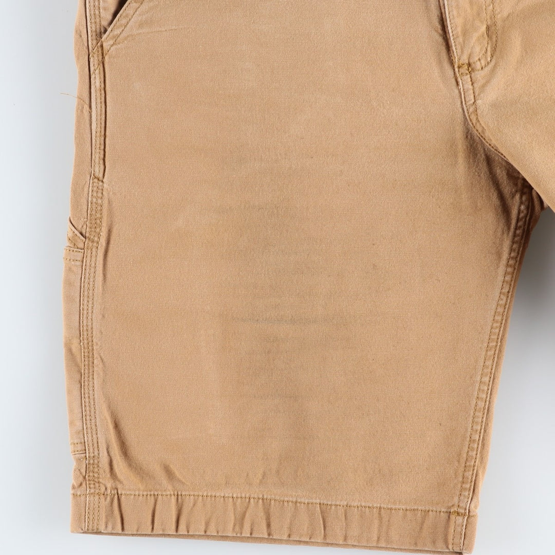 Carhartt Relaxed Fit Duck Painter Shorts, Shorts, Men's, W34 equivalent cotton Beige type Vintage Second Hand