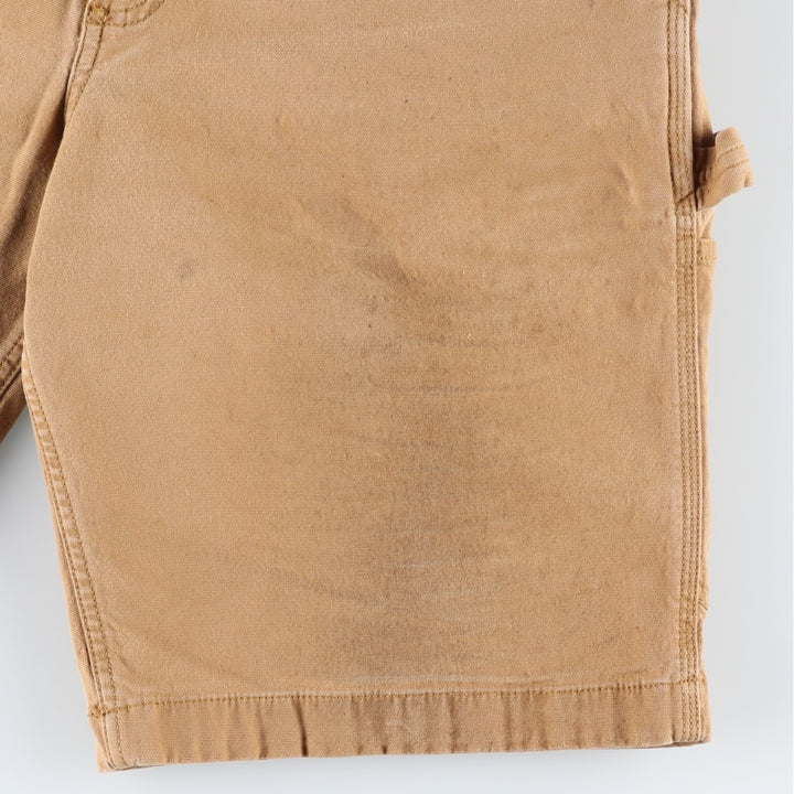 Carhartt Relaxed Fit Duck Painter Shorts, Shorts, Men's, W34 equivalent cotton Beige type Vintage Second Hand