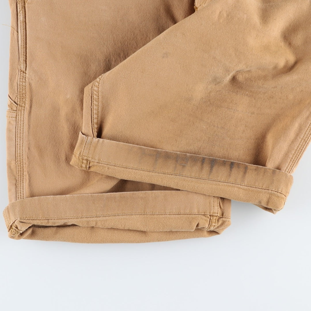 Carhartt Relaxed Fit Duck Painter Shorts, Shorts, Men's, W34 equivalent cotton Beige type Vintage Second Hand
