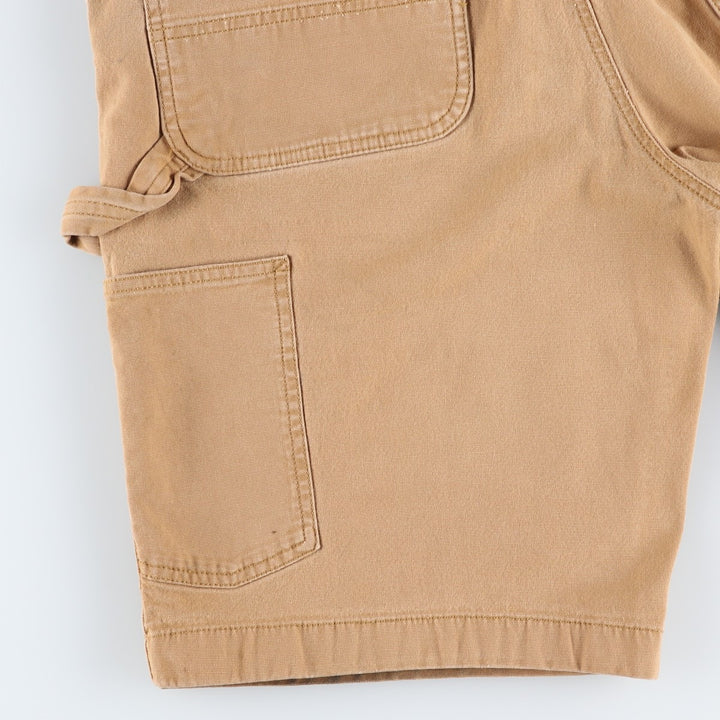 Carhartt Relaxed Fit Duck Painter Shorts, Shorts, Men's, W34 equivalent cotton Beige type Vintage Second Hand