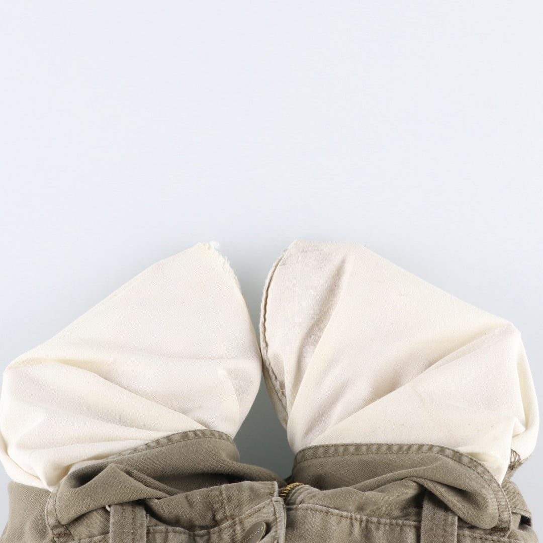 Carhartt Duck Canvas Painter Shorts, Men's Size W34 (approx.) cotton Khaki type brown Vintage Second Hand