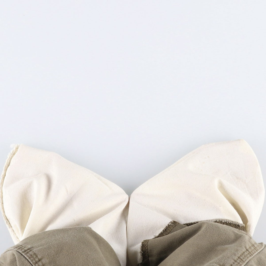Carhartt Duck Canvas Painter Shorts, Men's Size W34 (approx.) cotton Khaki type brown Vintage Second Hand