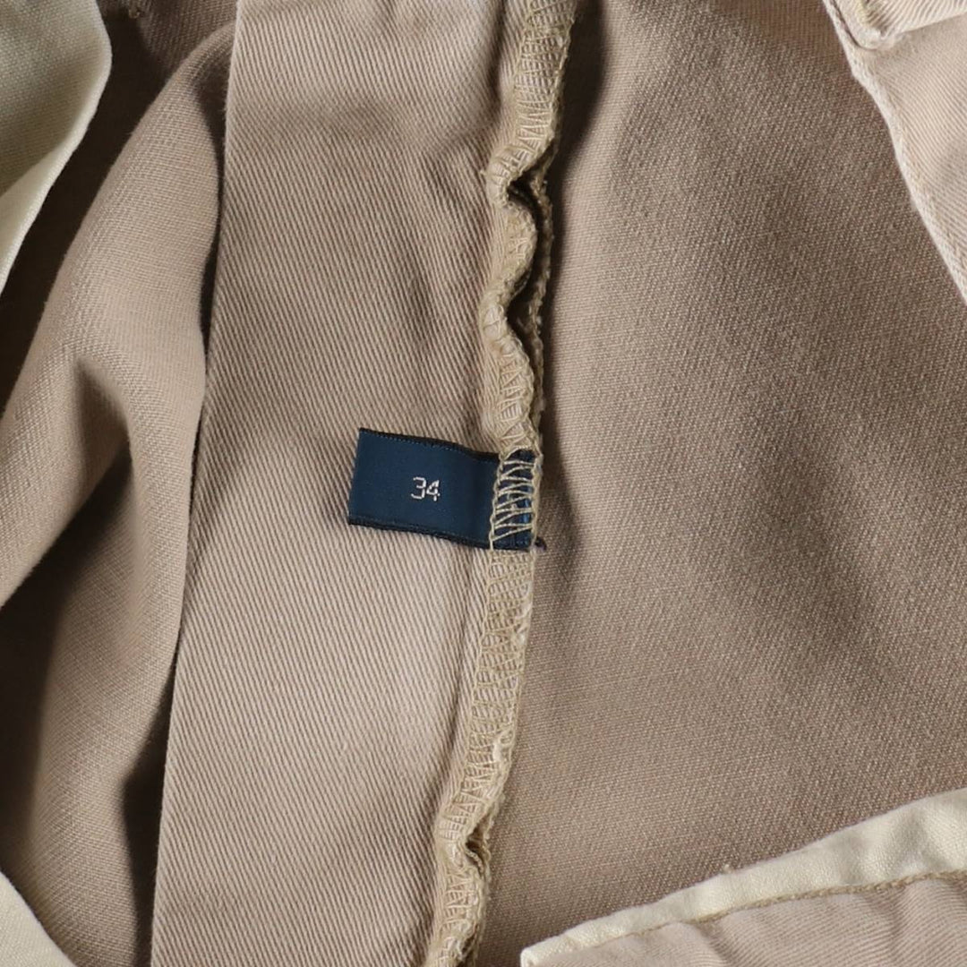 Ralph Lauren POLO by Ralph Lauren Chino Shorts Shorts Men's W34 equivalent cotton Beige type Vintage Second Hand