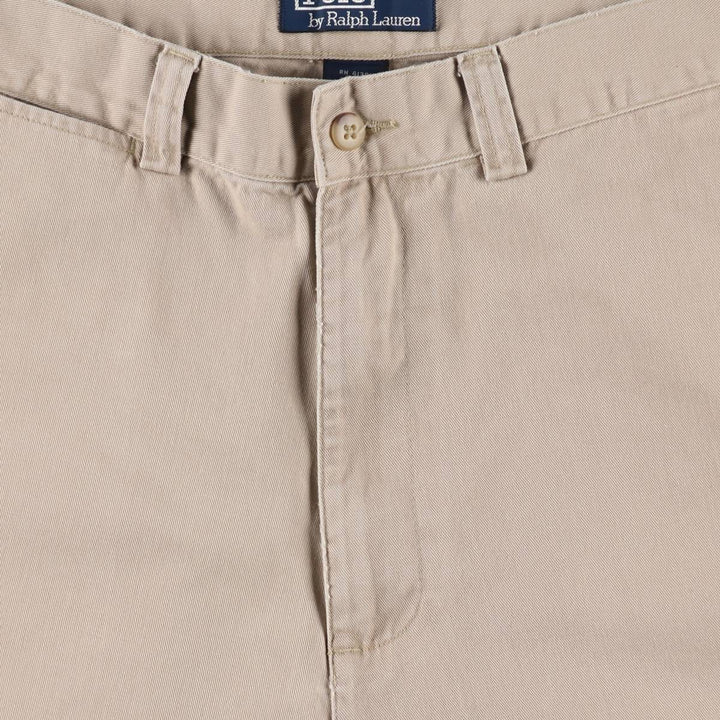 Ralph Lauren POLO by Ralph Lauren Chino Shorts Shorts Men's W34 equivalent cotton Beige type Vintage Second Hand