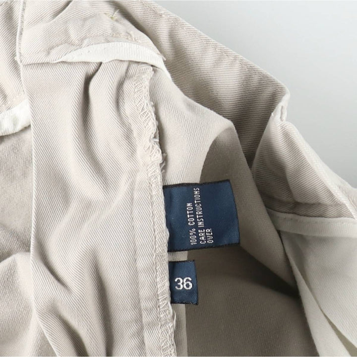 Ralph Lauren POLO by Ralph Lauren PROSPECT SHORT chino shorts, men's size W37 cotton Beige type Vintage Second Hand