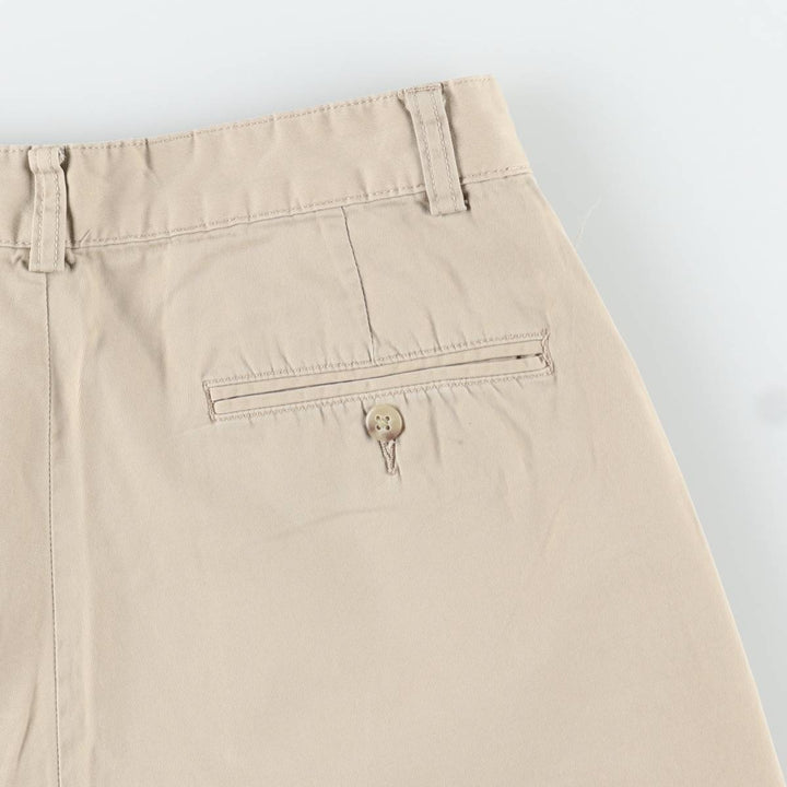Ralph Lauren POLO by Ralph Lauren ANDREW SHORT Two-pleat chino shorts, short pants, men's size W31 cotton Beige type Vintage Second Hand
