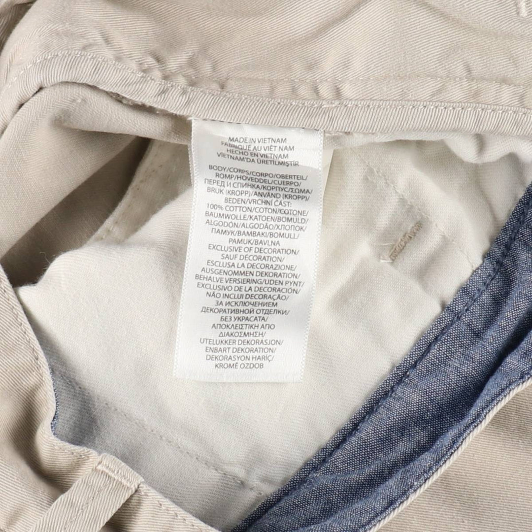 Ralph Lauren POLO RALPH LAUREN RELAXED FIT Chino Shorts Shorts Men's W36 equivalent cotton Beige type Vintage Second Hand
