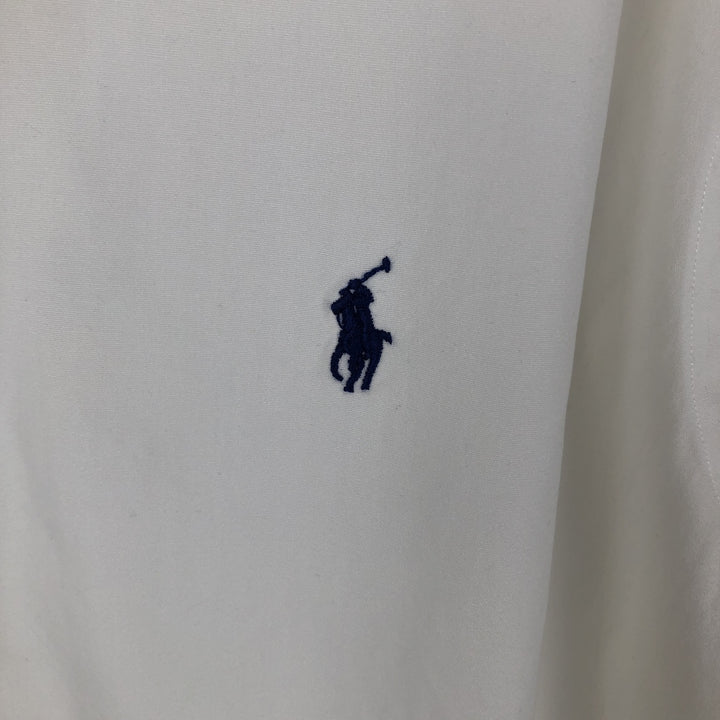 Ralph Lauren short sleeve button down shirt, men's XL size cotton white type Vintage Second Hand