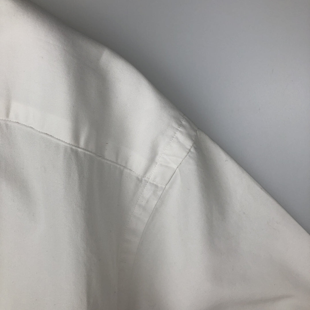 Ralph Lauren short sleeve button down shirt, men's XL size cotton white type Vintage Second Hand