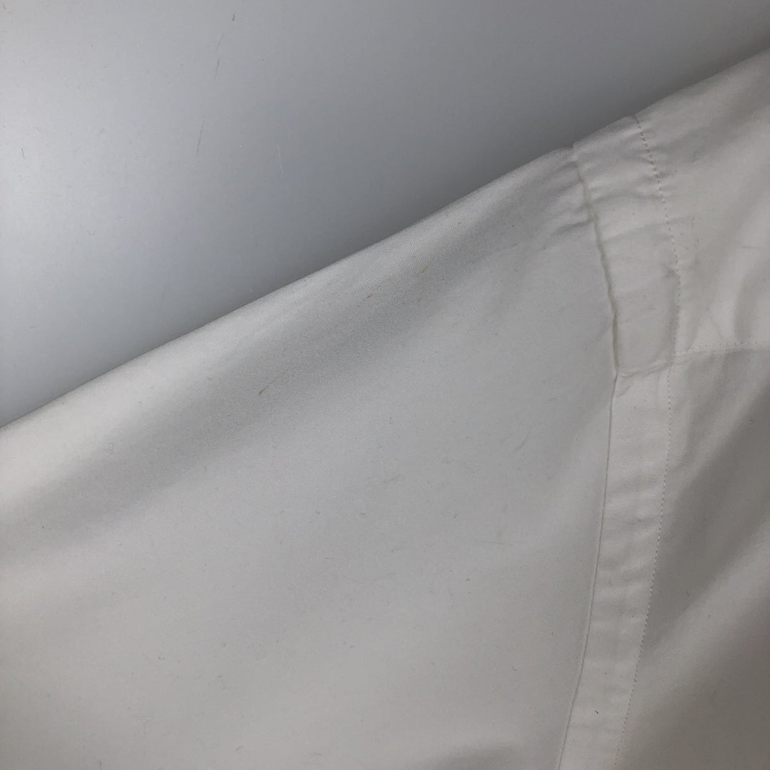 Ralph Lauren short sleeve button down shirt, men's XL size cotton white type Vintage Second Hand