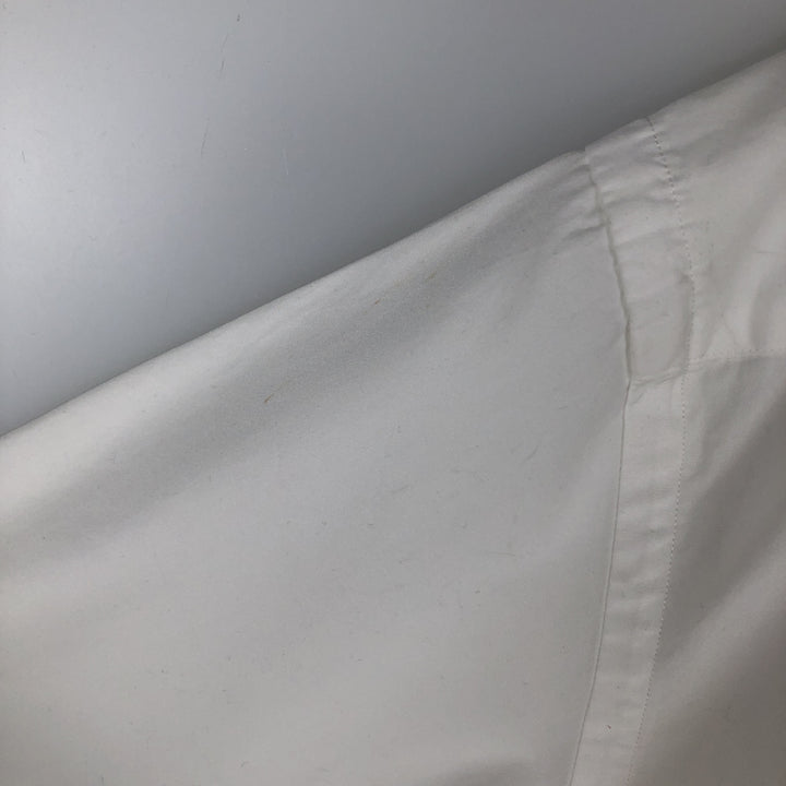 Ralph Lauren short sleeve button down shirt, men's XL size cotton white type Vintage Second Hand