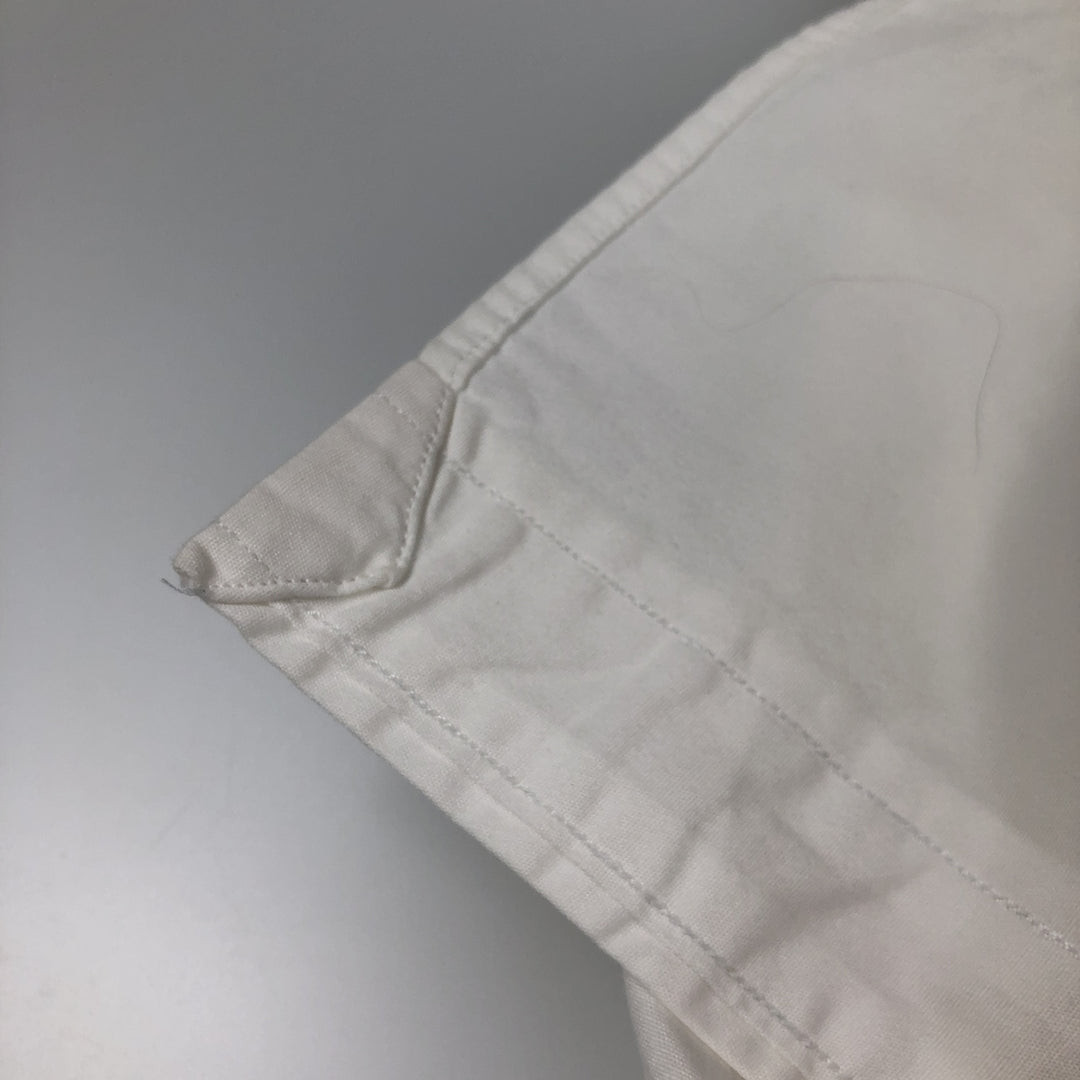 Ralph Lauren short sleeve button down shirt, men's XL size cotton white type Vintage Second Hand
