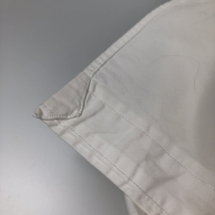 Ralph Lauren short sleeve button down shirt, men's XL size cotton white type Vintage Second Hand