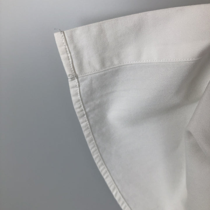 Ralph Lauren short sleeve button down shirt, men's XL size cotton white type Vintage Second Hand