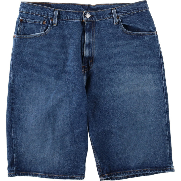 Levi's 569 Denim Shorts, Half Pants, Men's Size 37 cotton navy blue type Vintage Second Hand