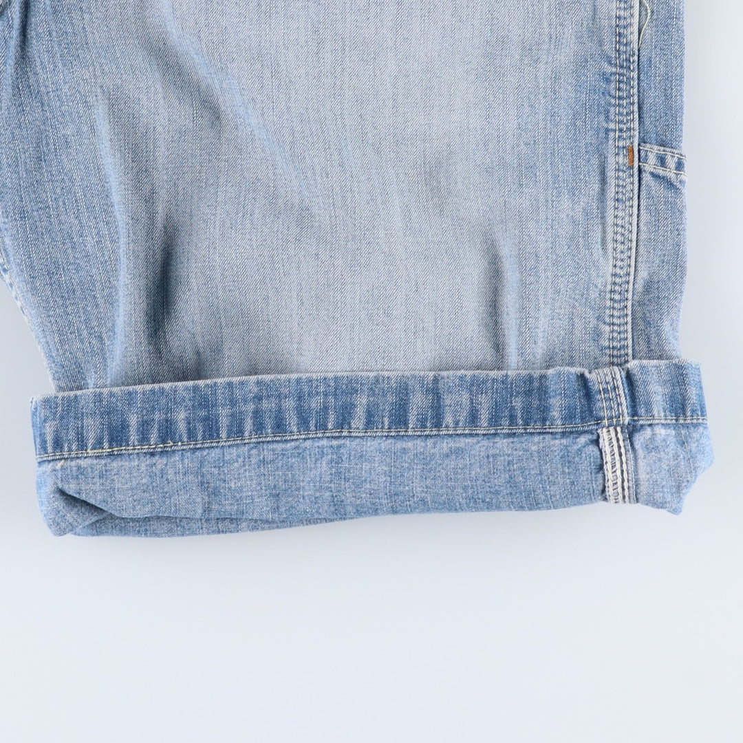 Levi's CARPENTER denim painter shorts, half pants, men's w37 equivalent cotton blue type Vintage Second Hand