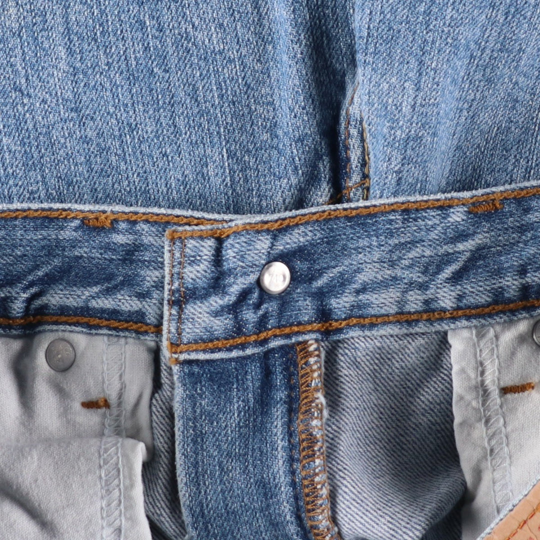 2000'S Levi's 550 Relaxed Fit Denim Shorts (Men's Size 34) cotton blue type Vintage Second Hand