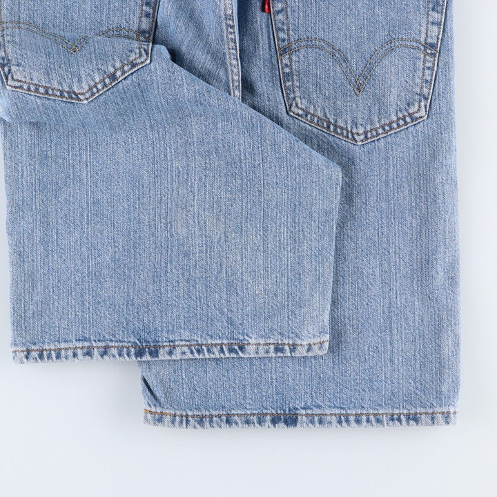 2000'S Levi's 550 Relaxed Fit Denim Shorts (Men's Size 34) cotton blue type Vintage Second Hand