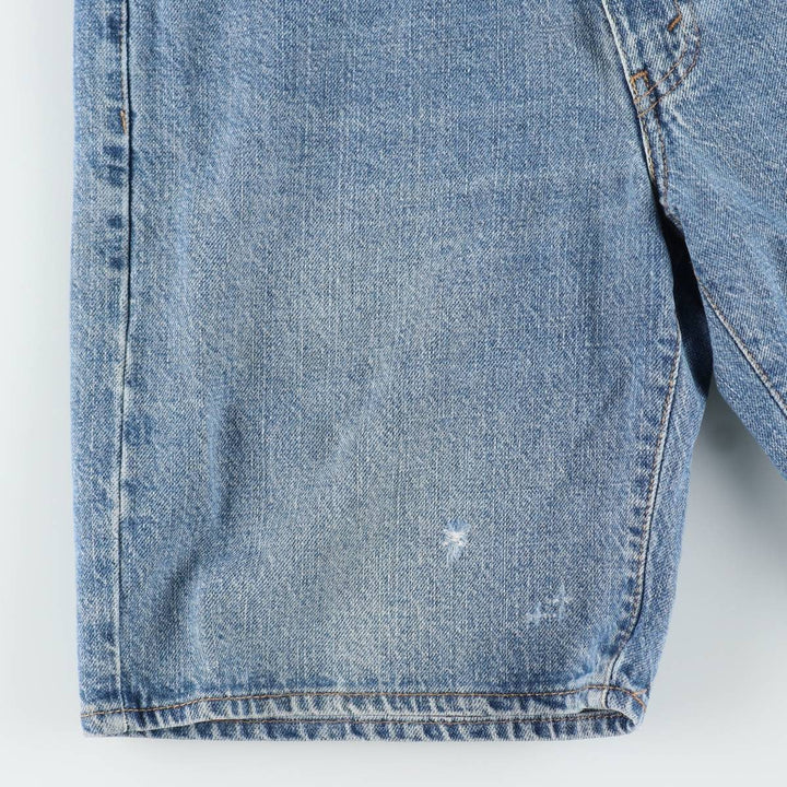 Levi's 550 denim shorts, short pants for men, size W32 cotton blue type Vintage Second Hand
