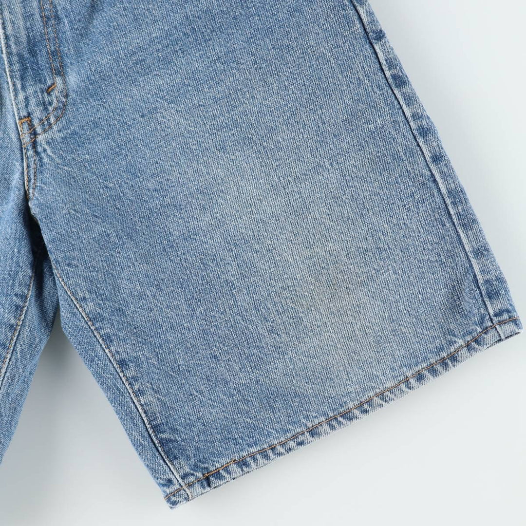 Levi's 550 denim shorts, short pants for men, size W32 cotton blue type Vintage Second Hand