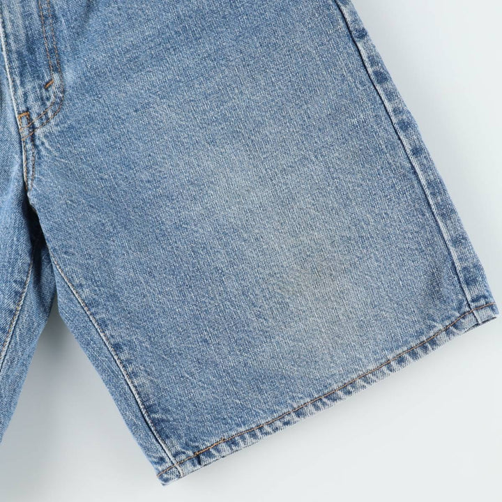 Levi's 550 denim shorts, short pants for men, size W32 cotton blue type Vintage Second Hand